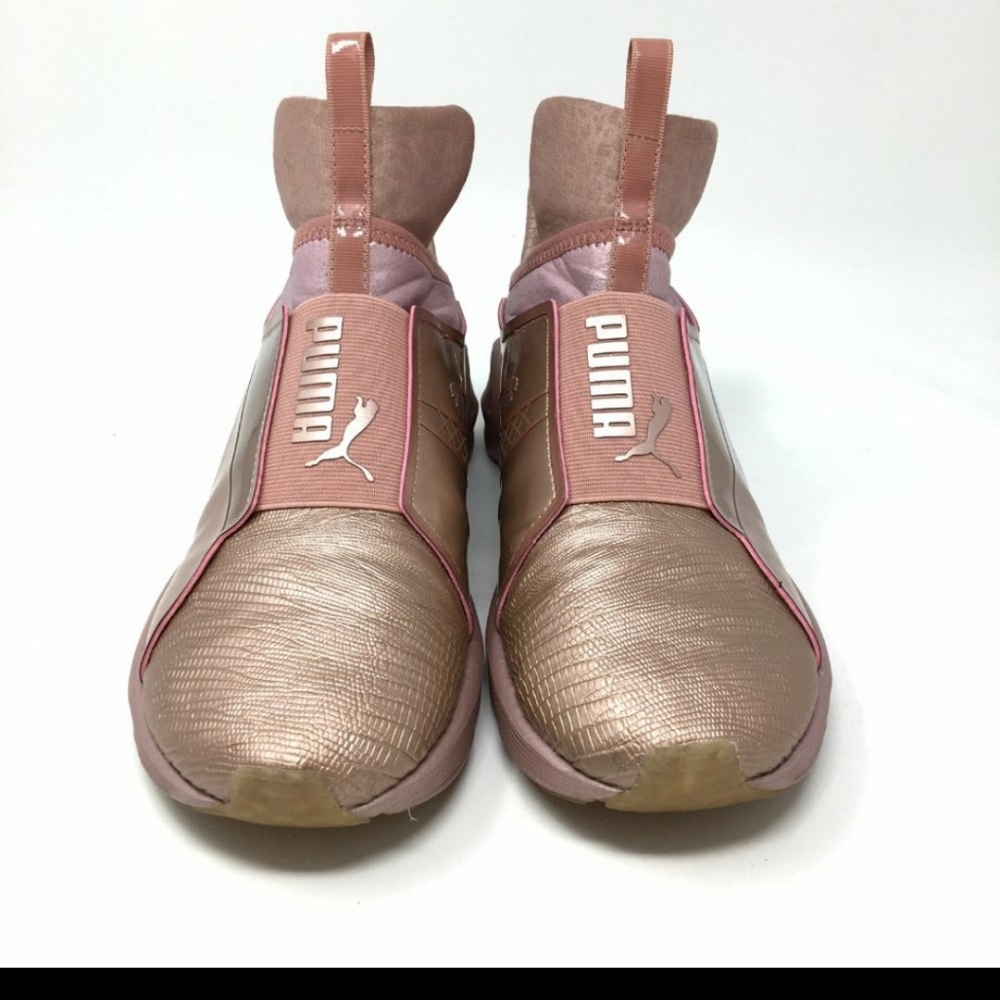 Puma Mettalic Rose gold shoes
